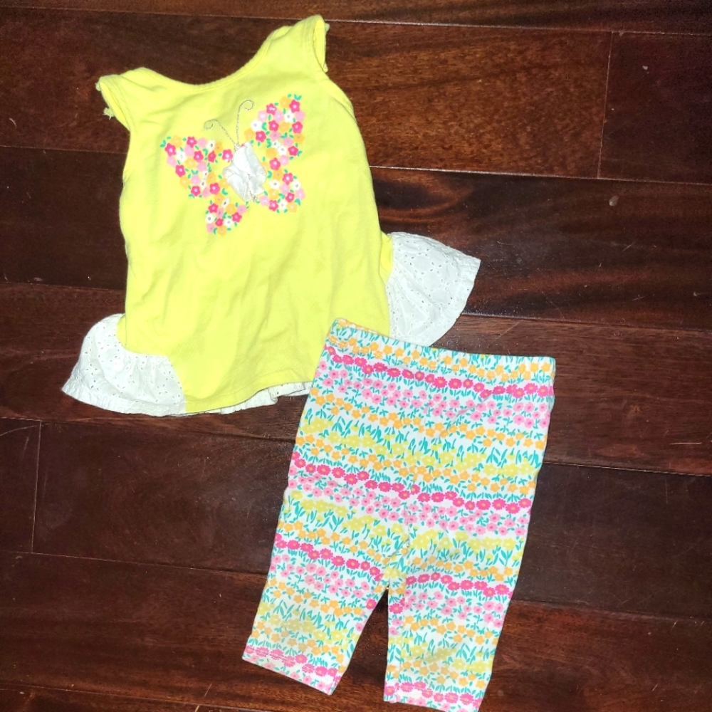 Girls tank and Capri set